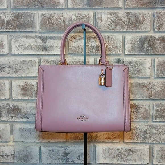 Coach Zoe "Jasmine" Satchel – Lavender Leather | NWT + Dust Bag - Picture 3 of 4